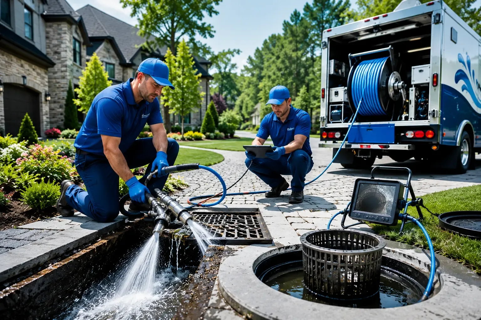 Local outdoor drain cleaning professionals in Mulhall, OK